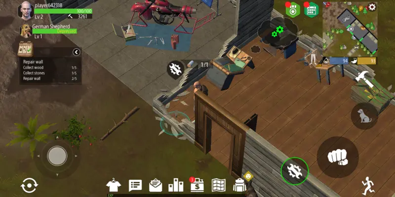 Zombie Survival Wasteland android App screenshot 1