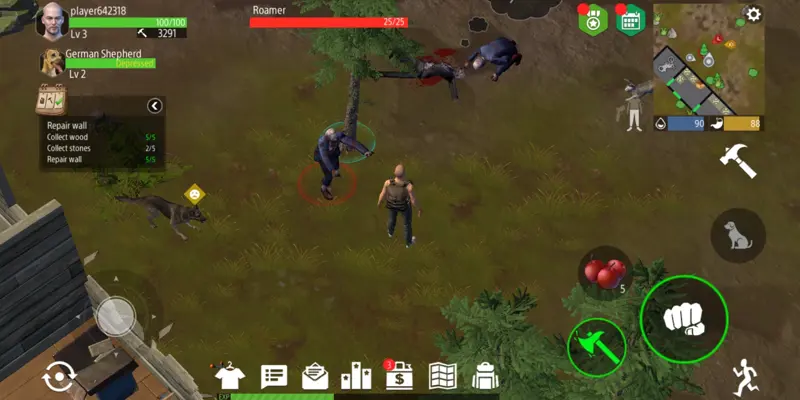 Zombie Survival Wasteland android App screenshot 3