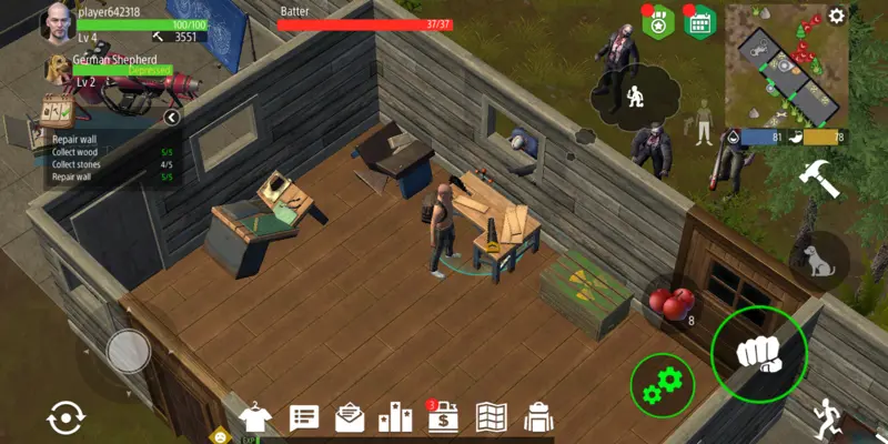 Zombie Survival Wasteland android App screenshot 4