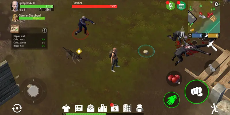 Zombie Survival Wasteland android App screenshot 5